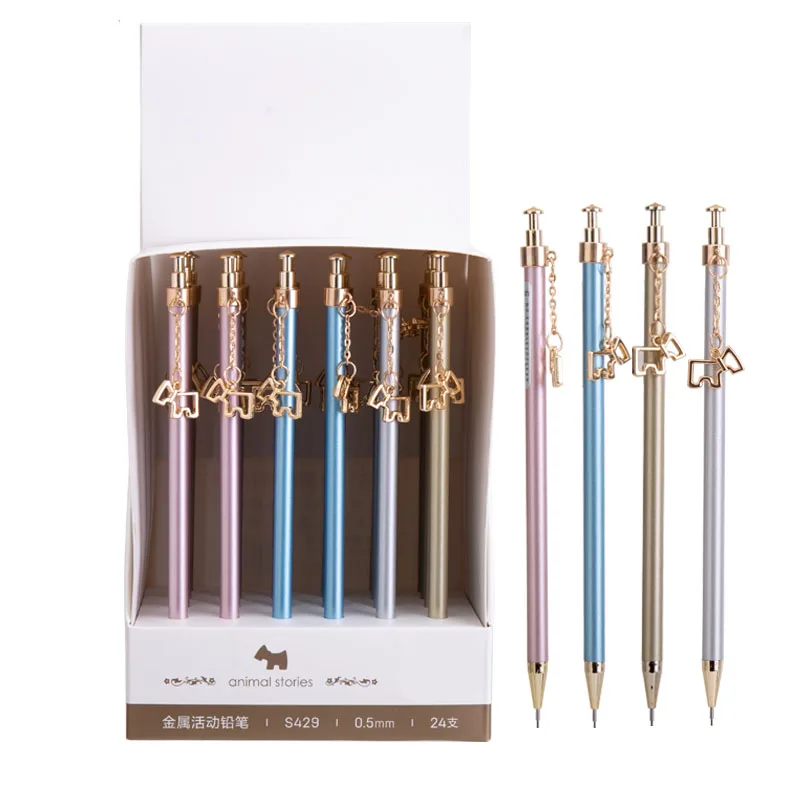 0.5 mm 4PCS Automatic Pencil Pencils for Writing Kids Girls Gift School Exam School Office Supplies Automatic Pencil for Exams
0.5 mm 4PCS Automatic Pencil Pencils for Writing Kids Girls Gift School Exam School Office Supplies Automatic Pencil for Exams