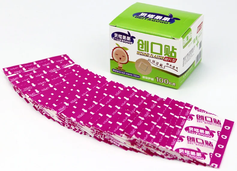 100PCs Mini Adhesive Bandages Waterproof Breathable Band Aid Emergency Kit Wound Plaster Home Travel First Aid Kit Accessories
100PCs Mini Adhesive Bandages Waterproof Breathable Band Aid Emergency Kit Wound Plaster Home Travel First Aid Kit Accessories