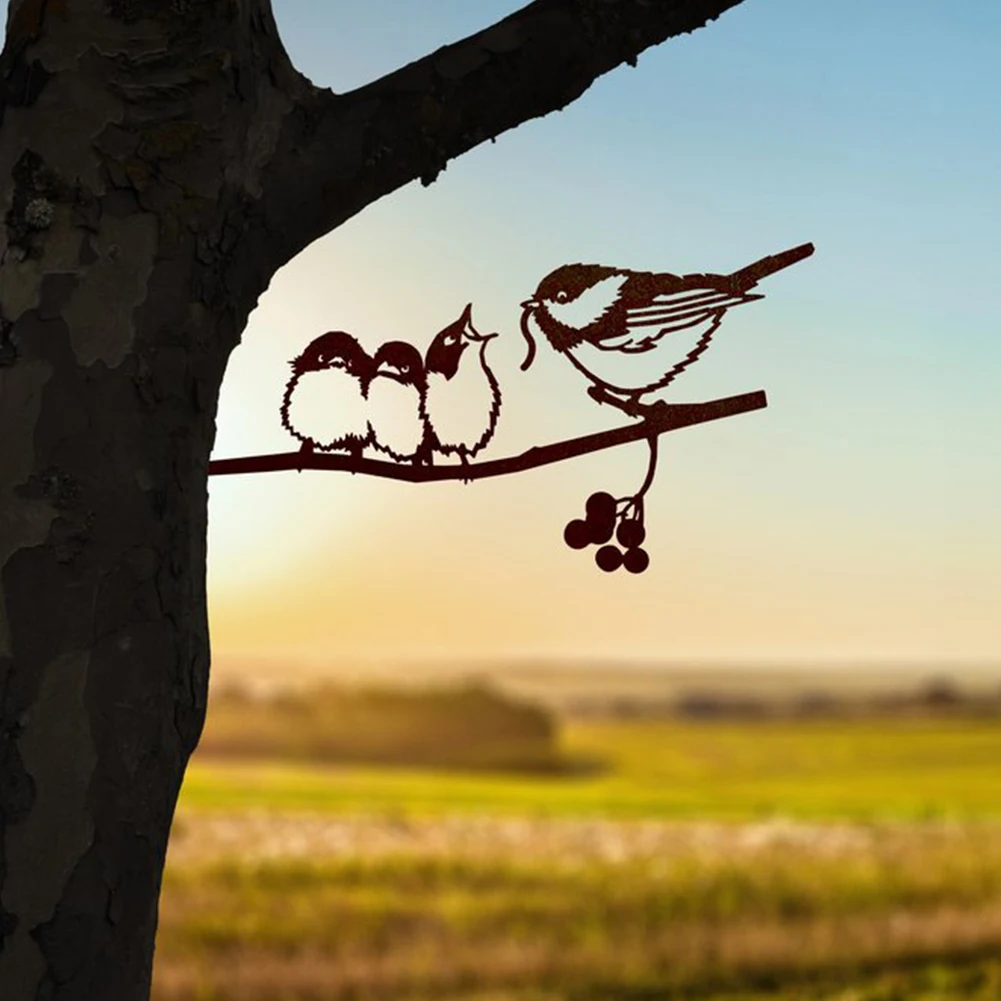 Garden Art Outdoor Metal Bird Stake Garden Backyard Branch Metal Art Bird Yard Art Tree Bird Animal Garden Decorations Dropship
Garden Art Outdoor Metal Bird Stake Garden Backyard Branch Metal Art Bird Yard Art Tree Bird Animal Garden Decorations Dropship
