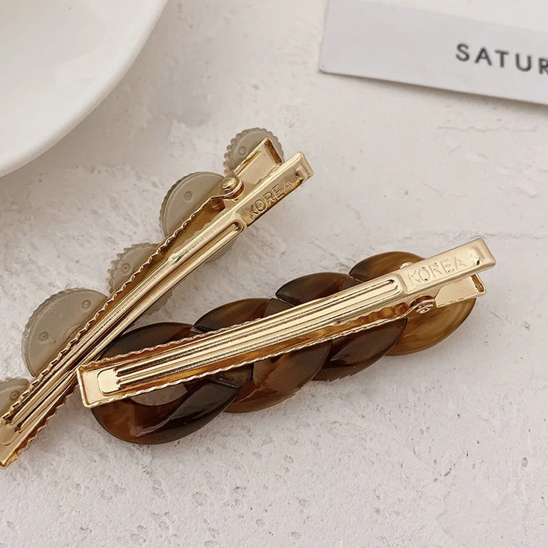 Handmade Chain Hair Clips Long Barrettes Hair Clips for Women Girls Korean Fashion Hairpin Party Headdress Hair Accessories
Handmade Chain Hair Clips Long Barrettes Hair Clips for Women Girls Korean Fashion Hairpin Party Headdress Hair Accessories