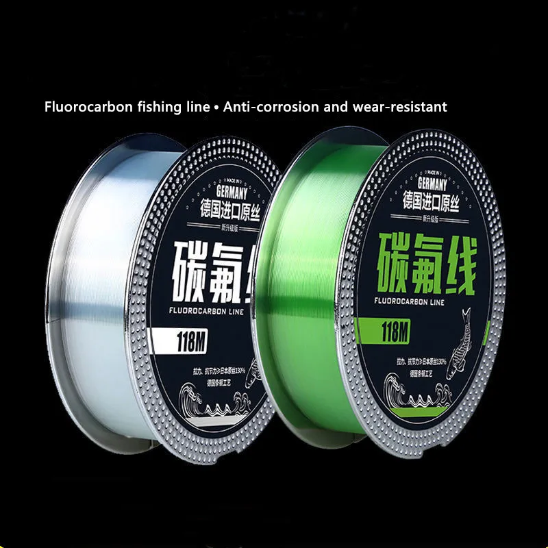 1PCS 118m Fluorocarbon Fishing Line Carbon Fiber Leader Line Fly Fishing Line Pesca Super Strong Multifilament Front Wire Line
1PCS 118m Fluorocarbon Fishing Line Carbon Fiber Leader Line Fly Fishing Line Pesca Super Strong Multifilament Front Wire Line