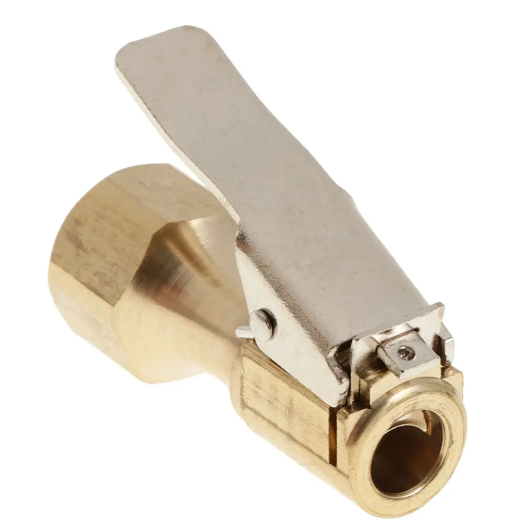 1 Pcs Auto Air Pump Chuck Clip Car Truck Tyre Tire Inflator Valve Connector Car 1/4-Inch Female NPT Clamp Tire Repair Tools
1 Pcs Auto Air Pump Chuck Clip Car Truck Tyre Tire Inflator Valve Connector Car 1/4-Inch Female NPT Clamp Tire Repair Tools