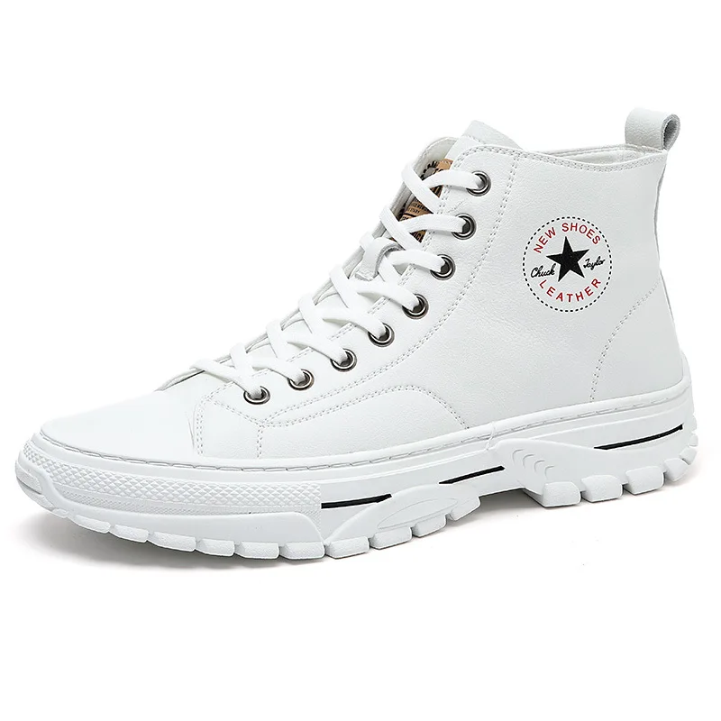 Men Ankle Boots Leather Sneakers Male Shoes Casual Sneakers High Top Shoes Men Sport Shoes Vulcanize Shoes
Men Ankle Boots Leather Sneakers Male Shoes Casual Sneakers High Top Shoes Men Sport Shoes Vulcanize Shoes