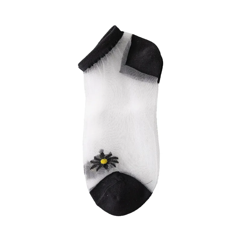 New 2021 Spring Summer Women Socks Flowers Embroidery Fashion Short Cute Socks For Ladies Transparent Ankle Socks Candy Color
New 2021 Spring Summer Women Socks Flowers Embroidery Fashion Short Cute Socks For Ladies Transparent Ankle Socks Candy Color