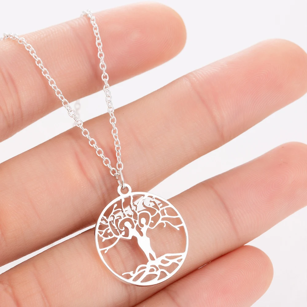 Hfarich Couple Jewelry Gifts Stainless Steel Vintage Antique Lovers Hug Tree of Life Women Femme Statement Necklaces
Hfarich Couple Jewelry Gifts Stainless Steel Vintage Antique Lovers Hug Tree of Life Women Femme Statement Necklaces