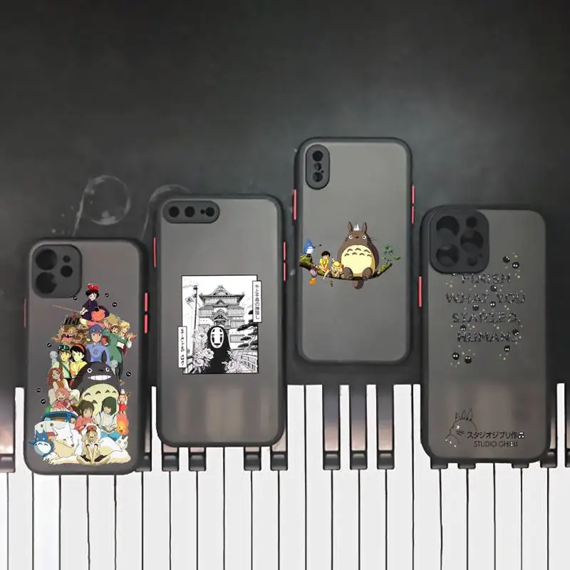 Totoro Miyazaki Hayao Spirited Away anime Phone Case matte transparent For iphone 7 8 11 12 plus mini x xs xr pro max cover
Totoro Miyazaki Hayao Spirited Away anime Phone Case matte transparent For iphone 7 8 11 12 plus mini x xs xr pro max cover