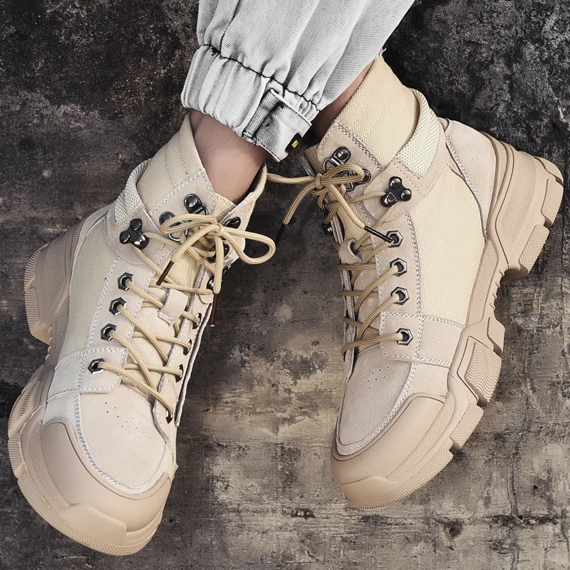 High Sneakers Man High Sneakers Men Casual Boots Outdoor Footwear Top Shoes For Leather Fashion Mens Hightop Men's Leisure
High Sneakers Man High Sneakers Men Casual Boots Outdoor Footwear Top Shoes For Leather Fashion Mens Hightop Men's Leisure