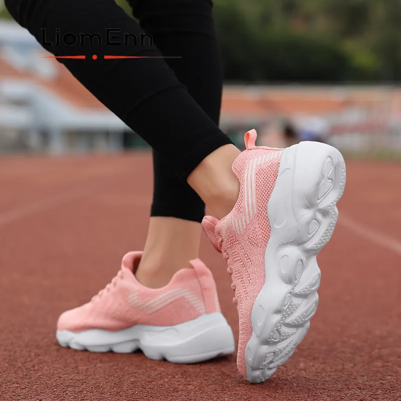 Summer Sneakers Women Shoes Breathable Mesh Sport Running Shoes Tennis 2021 Beige Pink Vulcanized Shoes Trainers basket femme
Summer Sneakers Women Shoes Breathable Mesh Sport Running Shoes Tennis 2021 Beige Pink Vulcanized Shoes Trainers basket femme