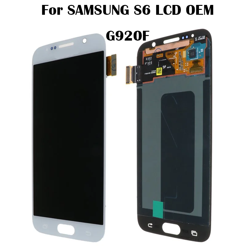 5.1" Original S6 LCD For SAMSUNG GALAXY S6 G920 SM-G920F G920F G920FD Display Touch Screen Digitizer Assembly
5.1" Original S6 LCD For SAMSUNG GALAXY S6 G920 SM-G920F G920F G920FD Display Touch Screen Digitizer Assembly