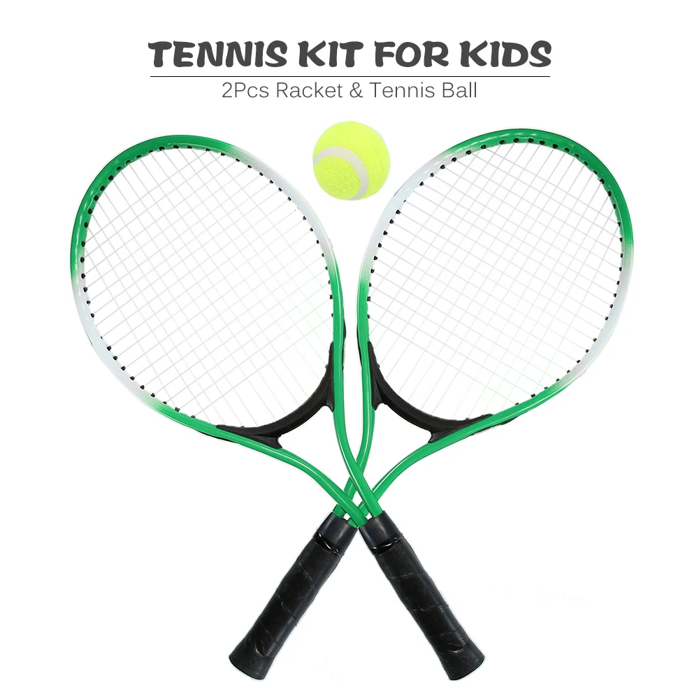 2 шт. Детские теннисные ракетки с 1 теннисным мячом и сумкой | Спорт развлечения