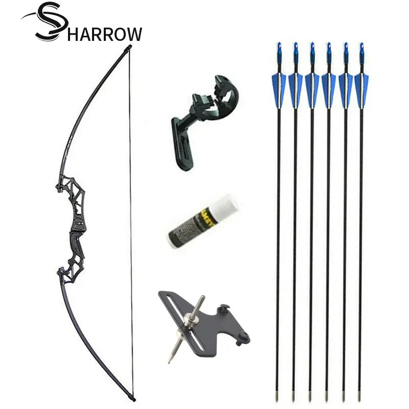 53inch Archery Recurve Bow and Arrow Set Straight Bow 20-50lbs Takedown Target Shooting Hunting Accessories
53inch Archery Recurve Bow and Arrow Set Straight Bow 20-50lbs Takedown Target Shooting Hunting Accessories