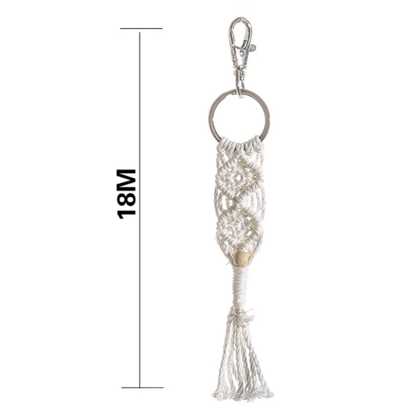 1 Pc Macrame Tassel Keychains For Women Bohemia Key Holder Keyring Bag Wallet Decorations Charm Jewelry Gift For Friends
1 Pc Macrame Tassel Keychains For Women Bohemia Key Holder Keyring Bag Wallet Decorations Charm Jewelry Gift For Friends