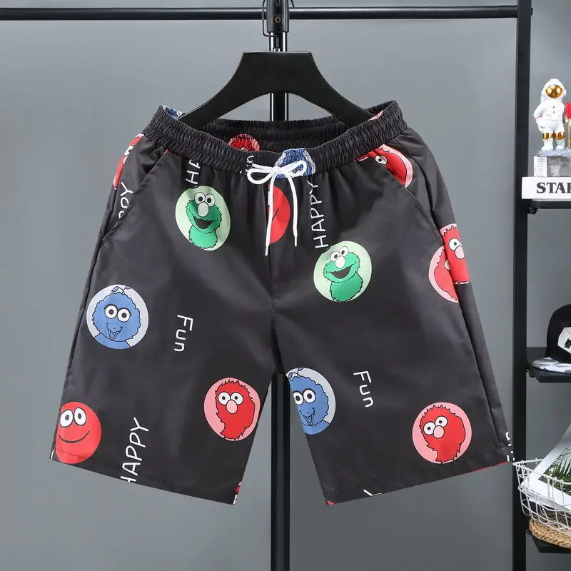 Ice Silk Quick Drying Pants Summer Thin Outer Sports Shorts Men's Fashion Brand Ins Loose Casual Student 5-point
Ice Silk Quick Drying Pants Summer Thin Outer Sports Shorts Men's Fashion Brand Ins Loose Casual Student 5-point