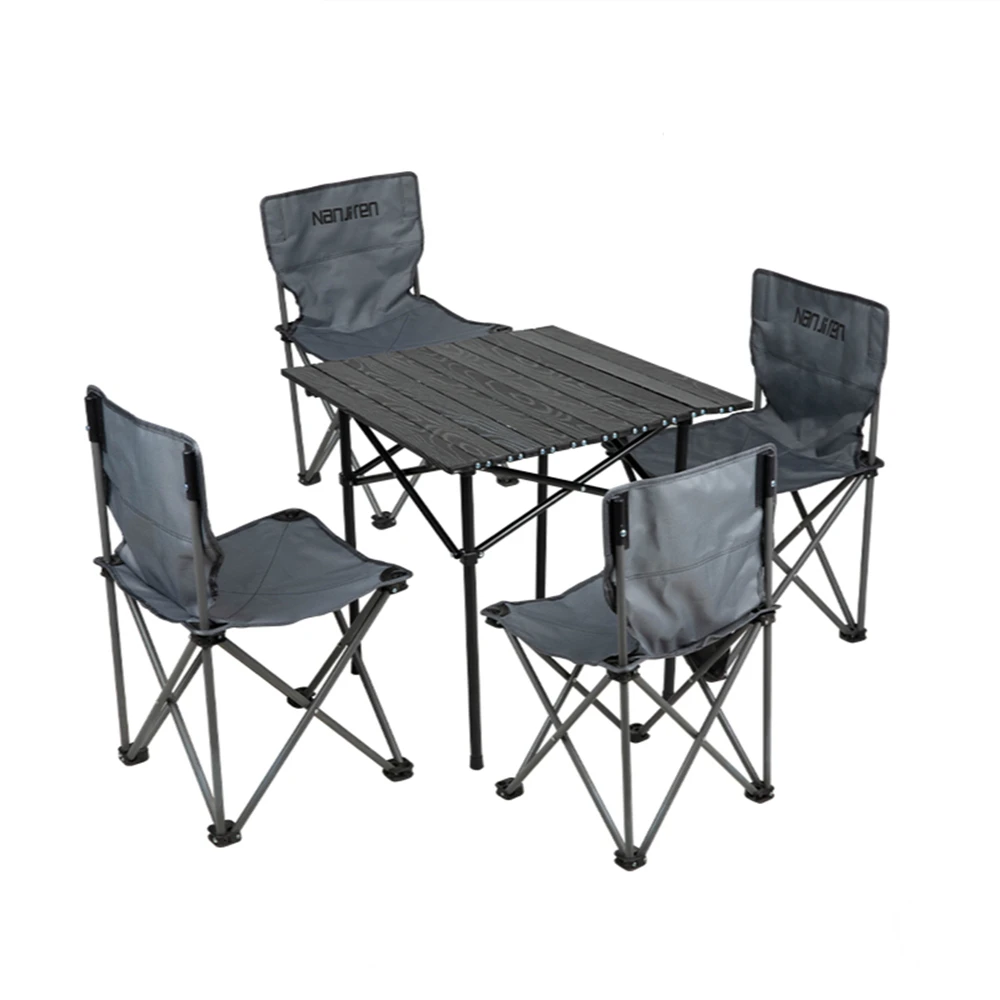 Camping Table Set Folding Desk with Oxford Cloth Chairs Carry Bag for Outdoor Hiking BBQ Beach and Travel
Camping Table Set Folding Desk with Oxford Cloth Chairs Carry Bag for Outdoor Hiking BBQ Beach and Travel