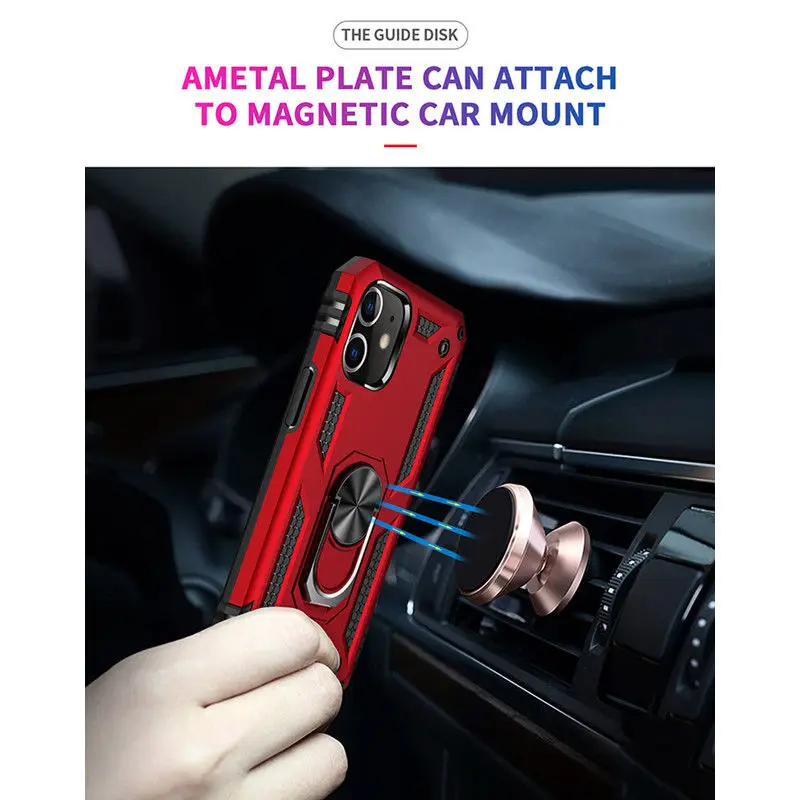 10pcs/Lot Armor Shockproof Phone Case For iPhone 13 12 Mini 11 Pro XS Max XR 7 8 6 6S Plus SE 2020 With Car Ring Bracket
10pcs/Lot Armor Shockproof Phone Case For iPhone 13 12 Mini 11 Pro XS Max XR 7 8 6 6S Plus SE 2020 With Car Ring Bracket