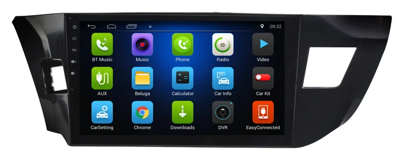 10 2 "Android 10! Автомобильный DVD PC мультимедийный плеер GPS Navi Стерео Радио подходит