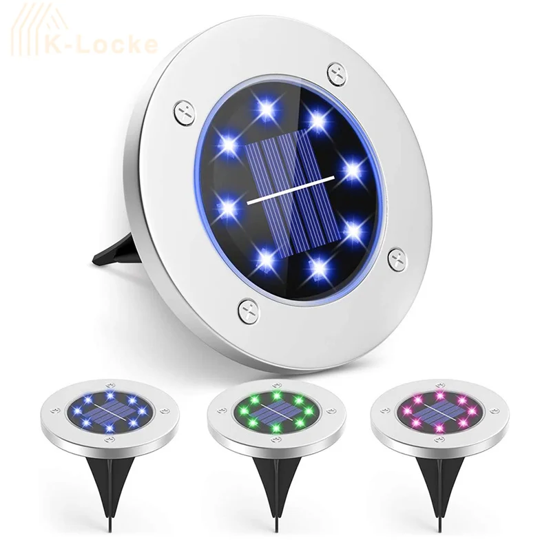 600mAh 8LED Solar Underground Light Intelligent Light Control Waterproof Home Garden Lawn Corridor Lighting Decoration Lamp
600mAh 8LED Solar Underground Light Intelligent Light Control Waterproof Home Garden Lawn Corridor Lighting Decoration Lamp