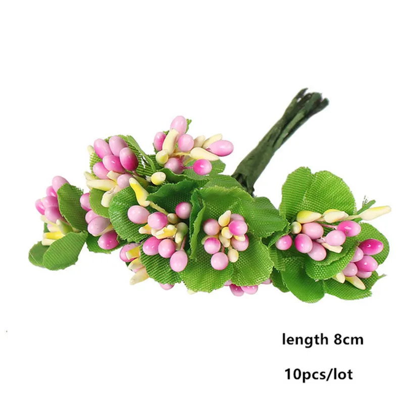 8/10/12/70/90pcs Pink Artificial Flowers Cherry Stamen Berries Bunch DIY Gift Box Wreath Cake Christmas Wedding Decor
8/10/12/70/90pcs Pink Artificial Flowers Cherry Stamen Berries Bunch DIY Gift Box Wreath Cake Christmas Wedding Decor