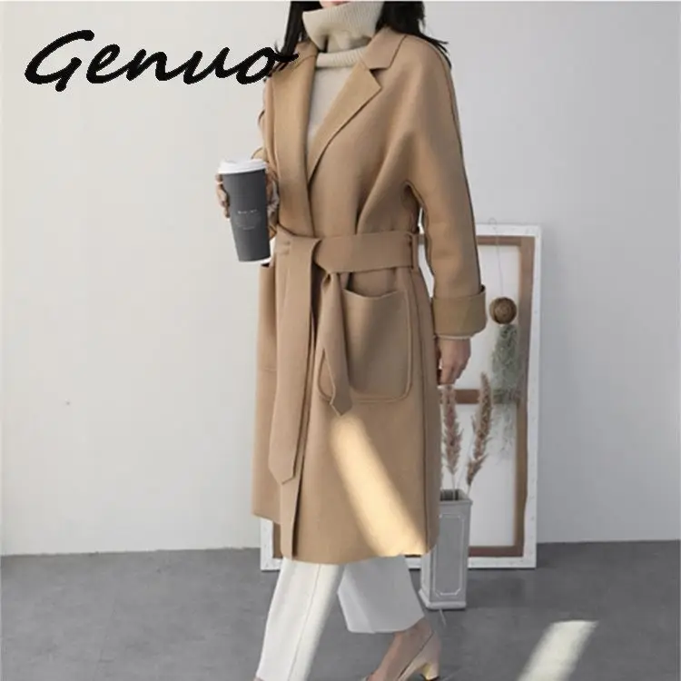 Autumn & Winter Woolen Coat Female Small Man Thickening Woolen 2019 Autumn And Winter Loose Thin Temperament Long Woolen Coat
Autumn & Winter Woolen Coat Female Small Man Thickening Woolen 2019 Autumn And Winter Loose Thin Temperament Long Woolen Coat