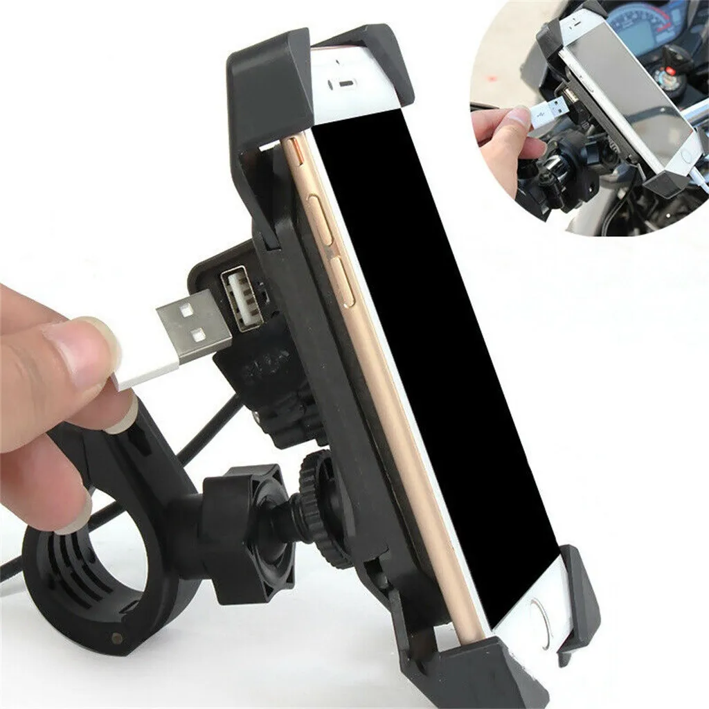 Ouhaobin USB зарядное устройство держатель для телефона велосипед мотоцикл Байк 4 6