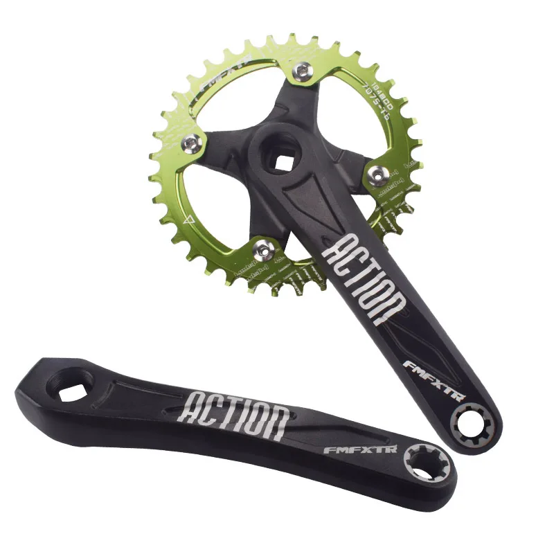 Aluminum Alloy Crank Mountain Bike Crankset Crank Left and Right 170 Square Hole Crank Set Single Disc Modification Accessories
Aluminum Alloy Crank Mountain Bike Crankset Crank Left and Right 170 Square Hole Crank Set Single Disc Modification Accessories