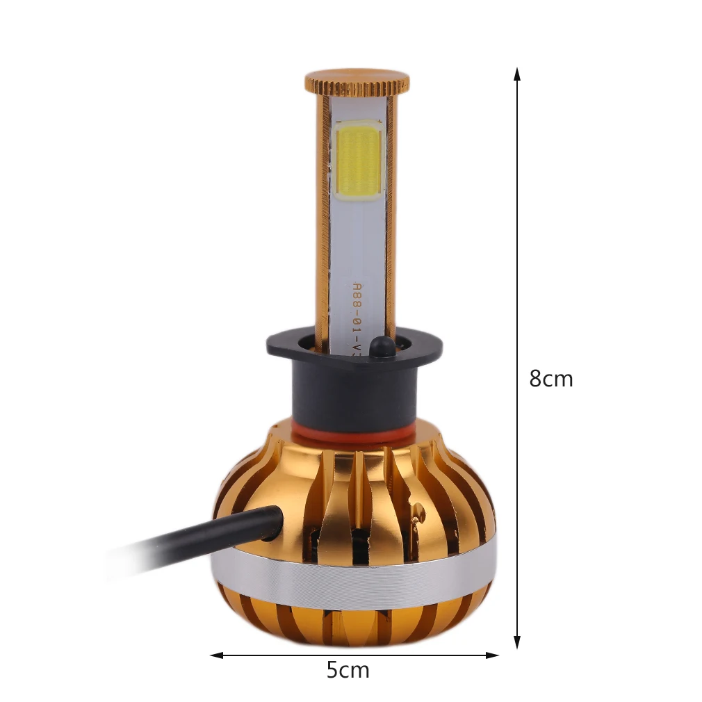 1Pair D6 H1 Car LED Headlamp Bulb Head lights Replace Xenon Headlights 4000LM DC9-36V 60W 6000K LED Chip White
1Pair D6 H1 Car LED Headlamp Bulb Head lights Replace Xenon Headlights 4000LM DC9-36V 60W 6000K LED Chip White