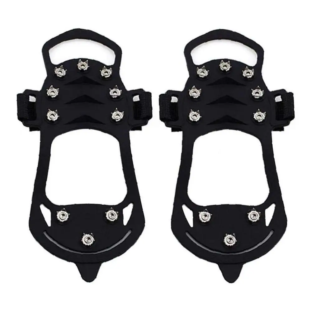 1 Pair Ice Grips Snow Crampons Traction Cleats 10 Studs Spikes Shoe Boot Grippers Anti Slip Ice Gripper for Winter Walking
1 Pair Ice Grips Snow Crampons Traction Cleats 10 Studs Spikes Shoe Boot Grippers Anti Slip Ice Gripper for Winter Walking