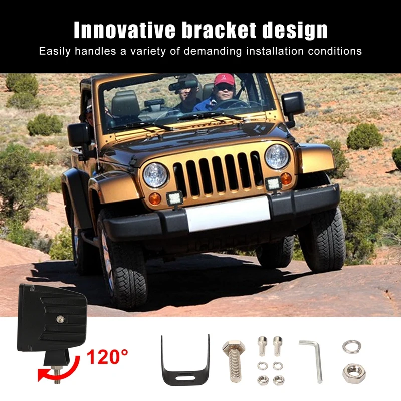 Embedded Spot Flood Car LED Work Lights Auto Truck SUV Boat Off-Road Lamp Flush Mount
Embedded Spot Flood Car LED Work Lights Auto Truck SUV Boat Off-Road Lamp Flush Mount