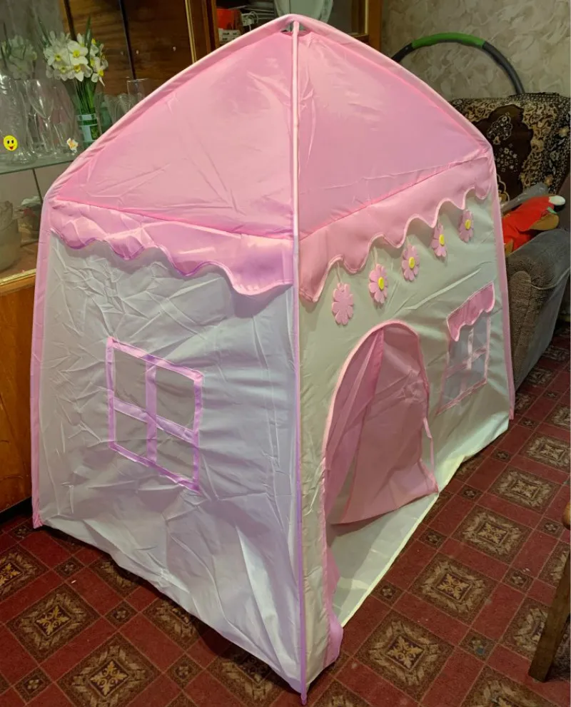 Tent children indoor princess tent bed girl boy baby toy child doll home kids play house toys for children kids tent pink blue
Tent children indoor princess tent bed girl boy baby toy child doll home kids play house toys for children kids tent pink blue