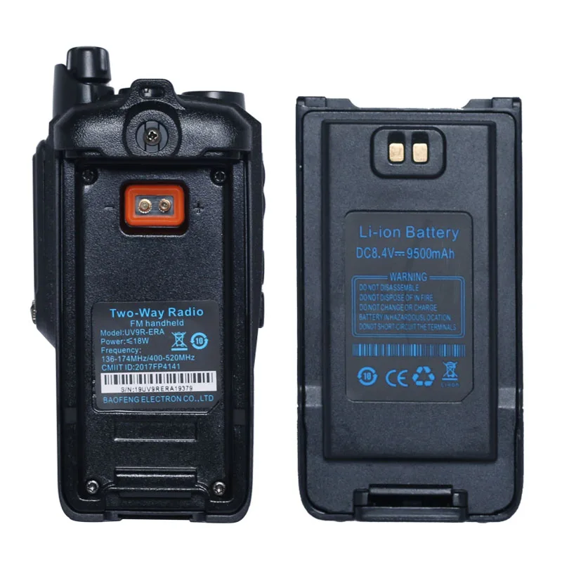 2021 Baofeng UV9R-ERA UV 9R Waterproof Portable Walkie Talkies 20km 18W HAM CB Two Way Radio UHF Dual Band Intercom Long Range
2021 Baofeng UV9R-ERA UV 9R Waterproof Portable Walkie Talkies 20km 18W HAM CB Two Way Radio UHF Dual Band Intercom Long Range