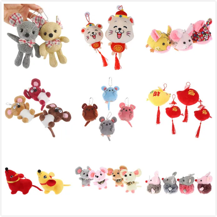 2020 cute New Year Plush Rat Year Mascot Toy Pendant Plush Red Mouse In Tang Suit Soft Toys Chinese New Year Party high quality
2020 cute New Year Plush Rat Year Mascot Toy Pendant Plush Red Mouse In Tang Suit Soft Toys Chinese New Year Party high quality