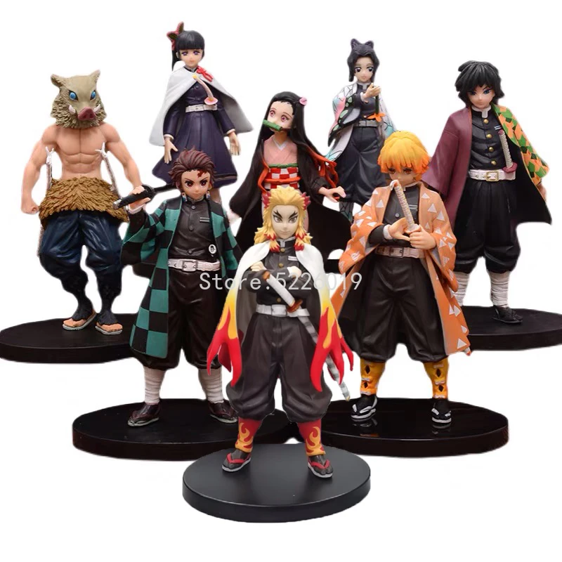 15cm Demon Slayer Anime Figure Rengoku Kyoujurou Action Figure Kochou Shinobu Tsuyuri Kanawo Tomioka Giyuu Figurine Toy For Gift
15cm Demon Slayer Anime Figure Rengoku Kyoujurou Action Figure Kochou Shinobu Tsuyuri Kanawo Tomioka Giyuu Figurine Toy For Gift