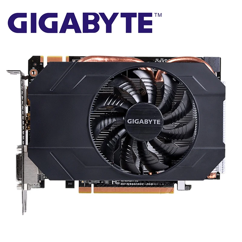 

GIGABYTE GTX960 2GB Graphics Cards GPU 128Bit GDDR5 Video Card Map For nVIDIA Geforce GTX 960 2G PCI-E X16 Hdmi Dvi OC Used