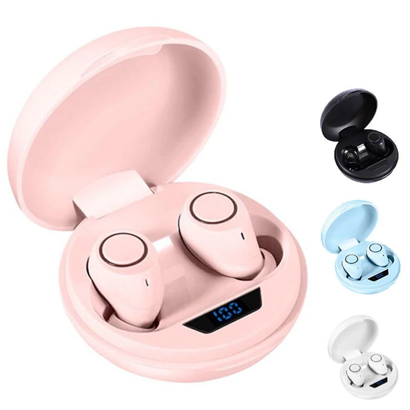 Mini Bluetooth 5.0 DT-11 TWS Wireless Earphone Gift For Lady Women Running Music Earbuds Touch Control IPX7 Waterproof Earphones
Mini Bluetooth 5.0 DT-11 TWS Wireless Earphone Gift For Lady Women Running Music Earbuds Touch Control IPX7 Waterproof Earphones