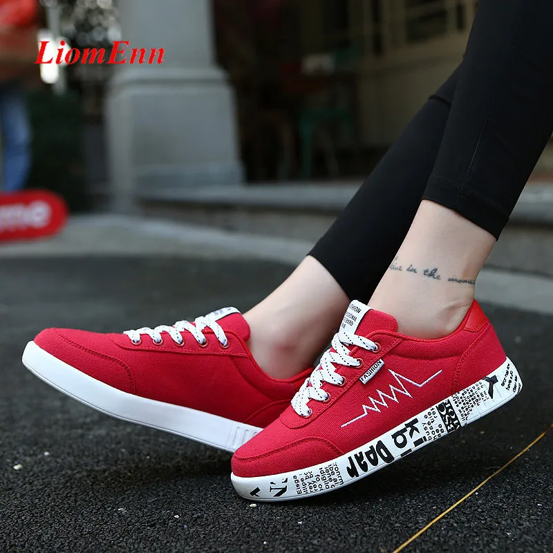 Women's Flats Canvas Shoes Women Sneakers Tennis Sport Women Casual Shoes Vulcanized Pink Red White basket femme big size 35-44
Women's Flats Canvas Shoes Women Sneakers Tennis Sport Women Casual Shoes Vulcanized Pink Red White basket femme big size 35-44