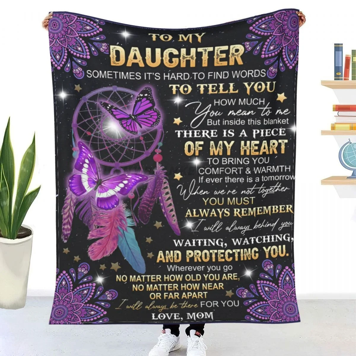 YOU MEAN TO ME ; SPECIAL GIFT FOR DAUGHTER Sherpa Blankets Ultra Soft Flannel Fleece Throw Blankets for Couch Sofa Bed
YOU MEAN TO ME ; SPECIAL GIFT FOR DAUGHTER Sherpa Blankets Ultra Soft Flannel Fleece Throw Blankets for Couch Sofa Bed
