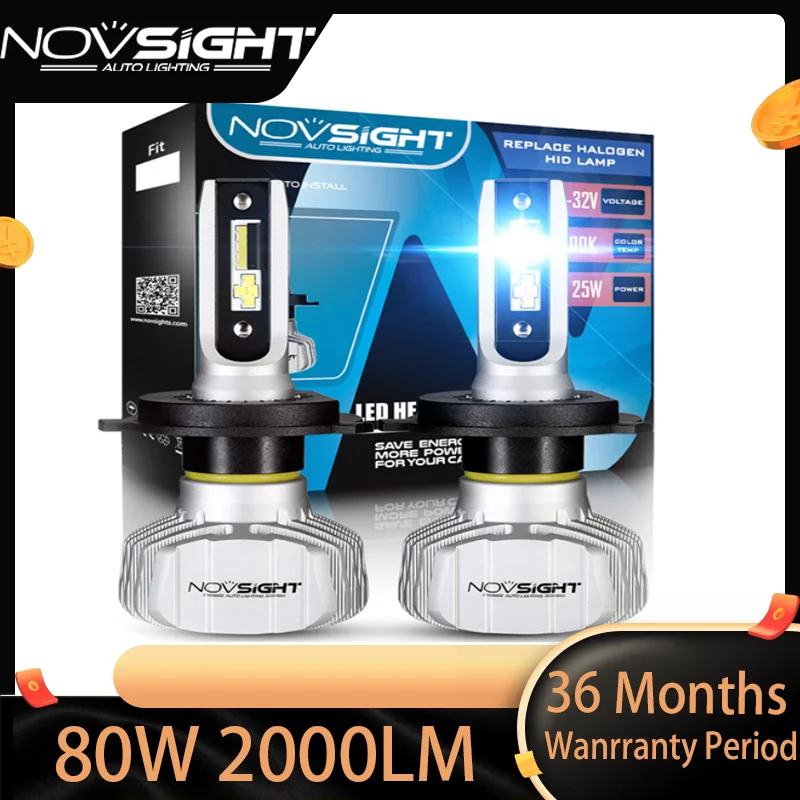 NOVSIGHT H4 автомобисветильник фары ближнего/дальнего света, светодиодсветодиодный Противотуманные фары H7 H1 H3 H8 H9 H11 H13 9005 9006 9007 50 Вт 6500 лм K Автомо...
NOVSIGHT H4 автомобисветильник фары ближнего/дальнего света, светодиодсветодиодный Противотуманные фары H7 H1 H3 H8 H9 H11 H13 9005 9006 9007 50 Вт 6500 лм K Автомо...