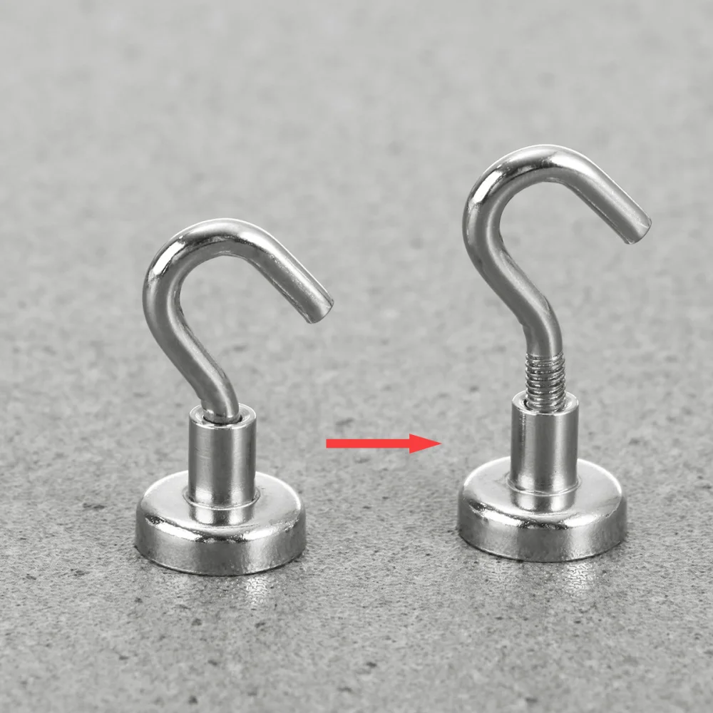 10 pcs Super Strong Magnetic Hooks for Storage and Organization Heavy Duty Hook Holder
10 pcs Super Strong Magnetic Hooks for Storage and Organization Heavy Duty Hook Holder