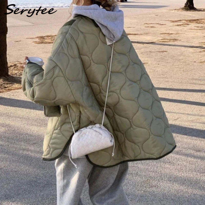 Serytee осенние свободные повседневные парки Wineb модные цвета Лоскутная тонкая куртка с хлопковой подкладкой пальто женское оверсайз теплое о...
Serytee осенние свободные повседневные парки Wineb модные цвета Лоскутная тонкая куртка с хлопковой подкладкой пальто женское оверсайз теплое о...