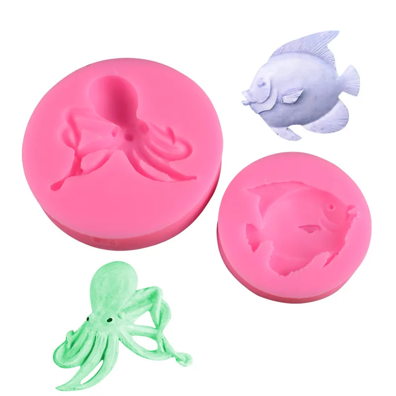Octopus Sugar Cake Silicone Mold Handmade Chocolate Crafts Gadgets Dessert Decorative Molds DIY Pastry Baking Tools candy mold
Octopus Sugar Cake Silicone Mold Handmade Chocolate Crafts Gadgets Dessert Decorative Molds DIY Pastry Baking Tools candy mold