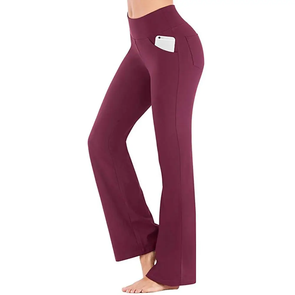 High-waist slim-fit multicolor flared pants ladies suit pants stretch leisure sports yoga pants
High-waist slim-fit multicolor flared pants ladies suit pants stretch leisure sports yoga pants