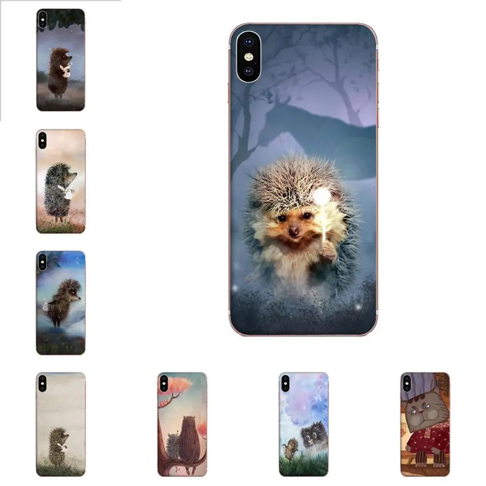 Ежик в тумане для Huawei Honor Mate Nova Note 20 20s 30 5 5I 5T 6 7I 7C 8A 8X 9X 10 Pro Lite Play Лидер продаж из ТПУ |