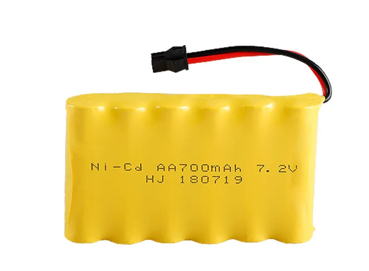 MasterFire Original 7.2V 700mah NiCD Battery Ni-CD AA 700mah Rechargeable Batteries For Rc toys Car Tanks Trains Robot Boat Gun
MasterFire Original 7.2V 700mah NiCD Battery Ni-CD AA 700mah Rechargeable Batteries For Rc toys Car Tanks Trains Robot Boat Gun