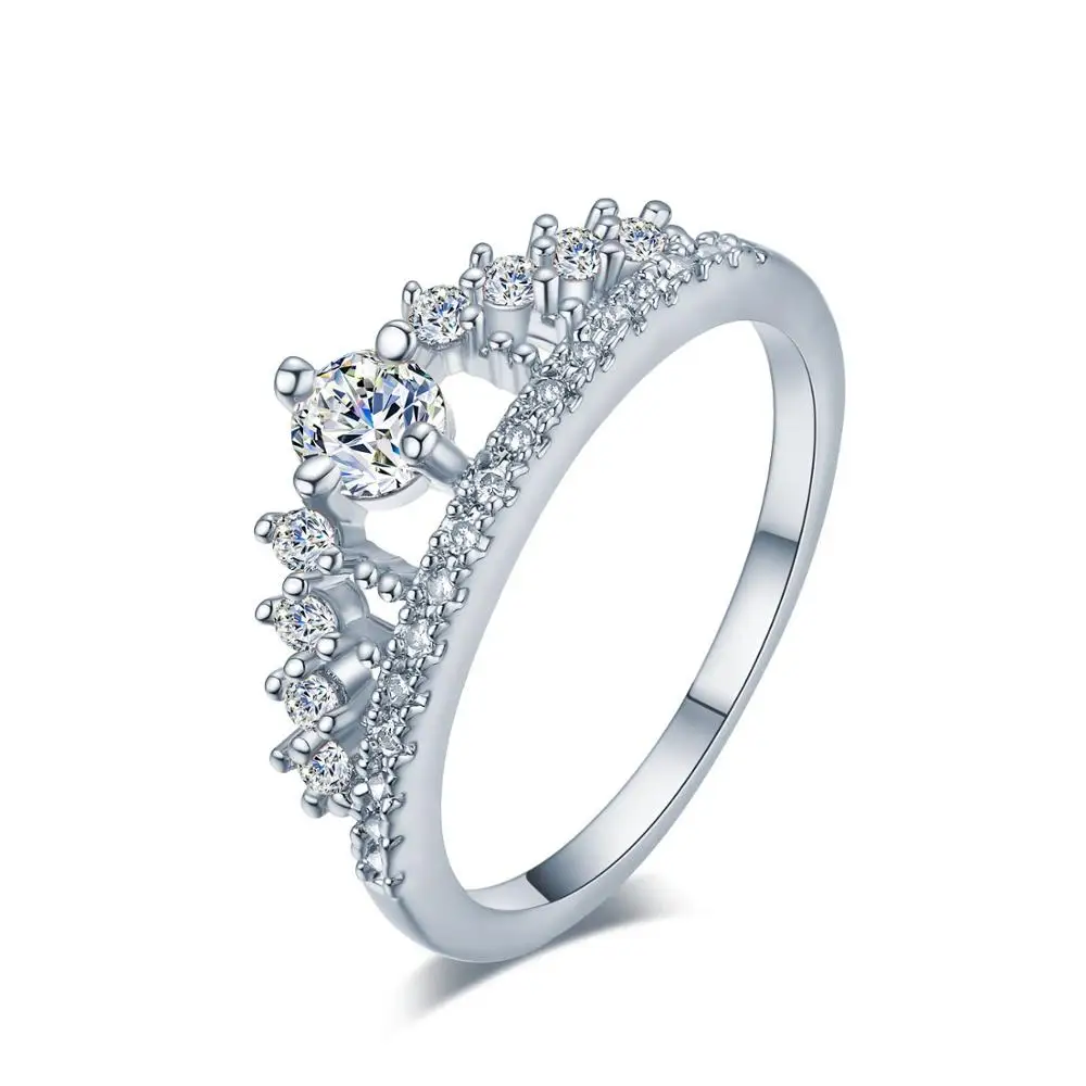 Fashion Luxury Crown Ring Statement Women Wedding Zircon Engagement Ring Trend Geometric Rose Gold Silvery Romantic Party Gift
Fashion Luxury Crown Ring Statement Women Wedding Zircon Engagement Ring Trend Geometric Rose Gold Silvery Romantic Party Gift