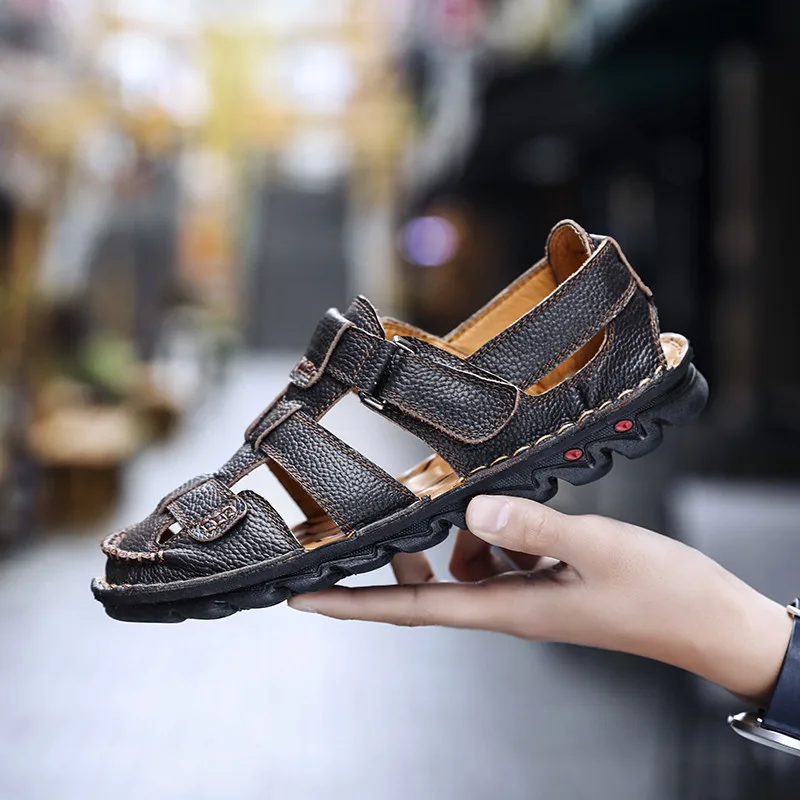 Men's Sandals Shoes Men Non-slip Casual Simplicity For Hollow Out Wear-resistant Home Designer Famous Brand Light Flat
Men's Sandals Shoes Men Non-slip Casual Simplicity For Hollow Out Wear-resistant Home Designer Famous Brand Light Flat