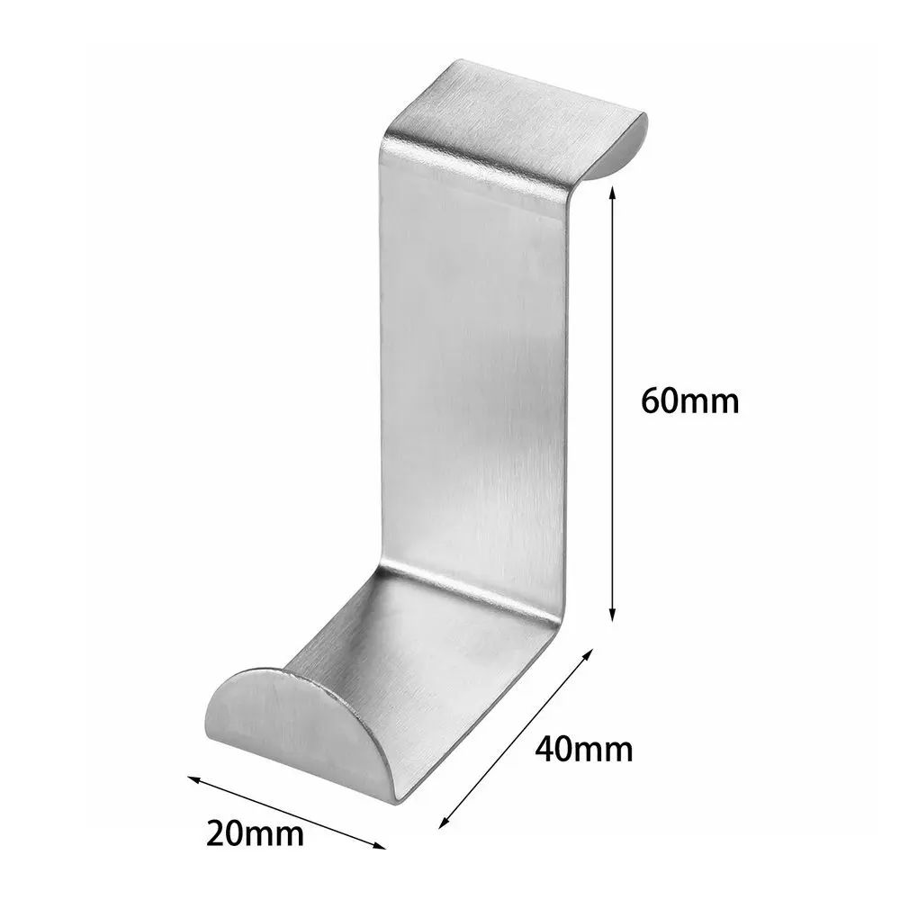 2pcs Stainless Steel Kitchen Cabinet Draw Hooks Kitchen Cabinet Draw Towel Clothes Pothook Clothes Hanger Holder
2pcs Stainless Steel Kitchen Cabinet Draw Hooks Kitchen Cabinet Draw Towel Clothes Pothook Clothes Hanger Holder