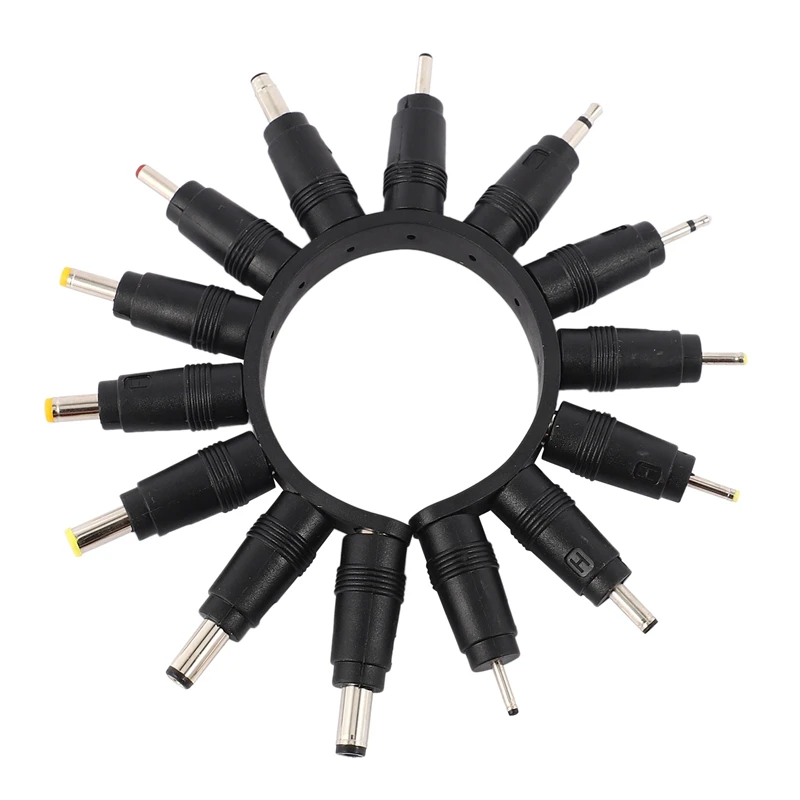 Universal AC DC Jack Charger Connector Plug for Laptop /Notebook AC DC Power Adapter with Cable 1 Set /38Pcs 
Universal AC DC Jack Charger Connector Plug for Laptop /Notebook AC DC Power Adapter with Cable 1 Set /38Pcs