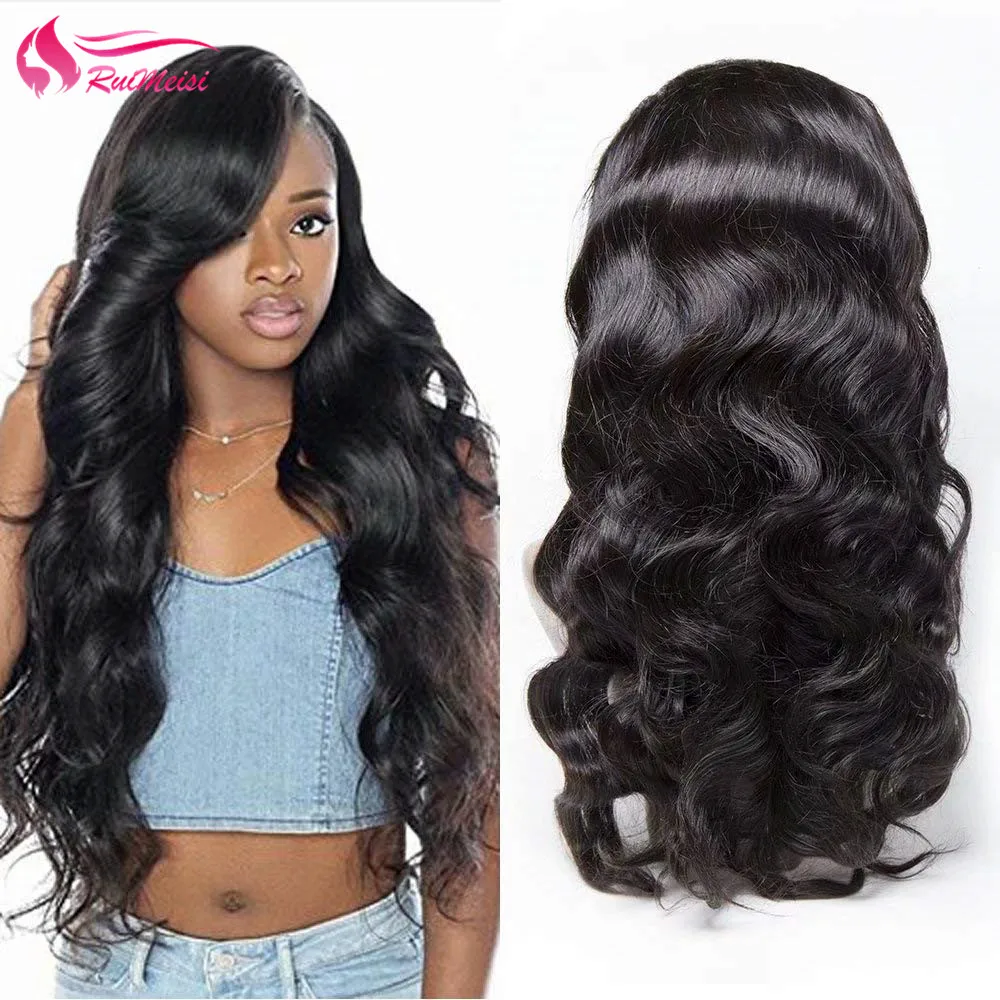 RUIMEISI Body Wave 360 Lace Frontal Wigs 150% Density Body Wave Human Hair Wig with Baby Hair for Black Women Natural Color
RUIMEISI Body Wave 360 Lace Frontal Wigs 150% Density Body Wave Human Hair Wig with Baby Hair for Black Women Natural Color