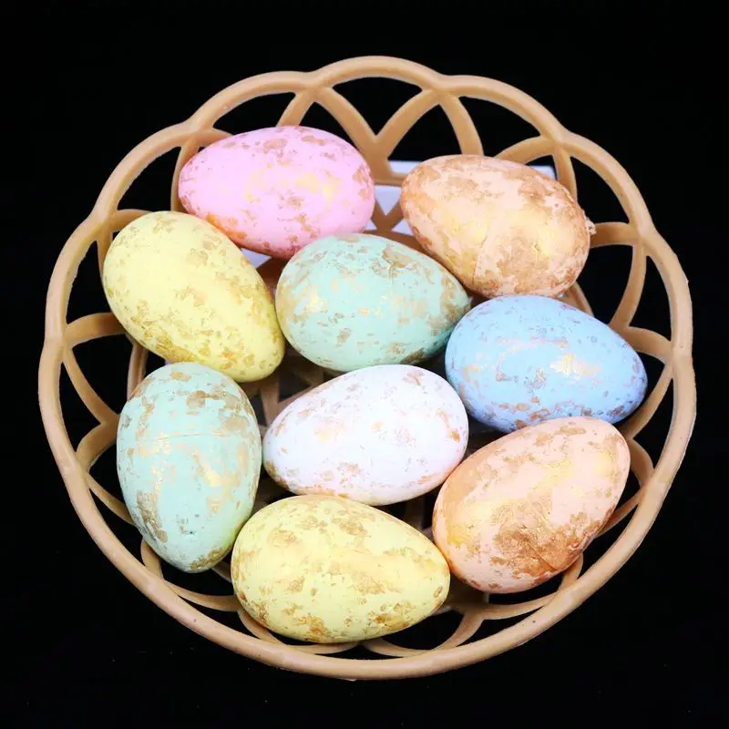 30Pcs 4cm Foam Easter Eggs Happy Easter Decorations Painted Bird Pigeon Eggs DIY Craft Kids Gift Favor Home Decor Easter Party
30Pcs 4cm Foam Easter Eggs Happy Easter Decorations Painted Bird Pigeon Eggs DIY Craft Kids Gift Favor Home Decor Easter Party