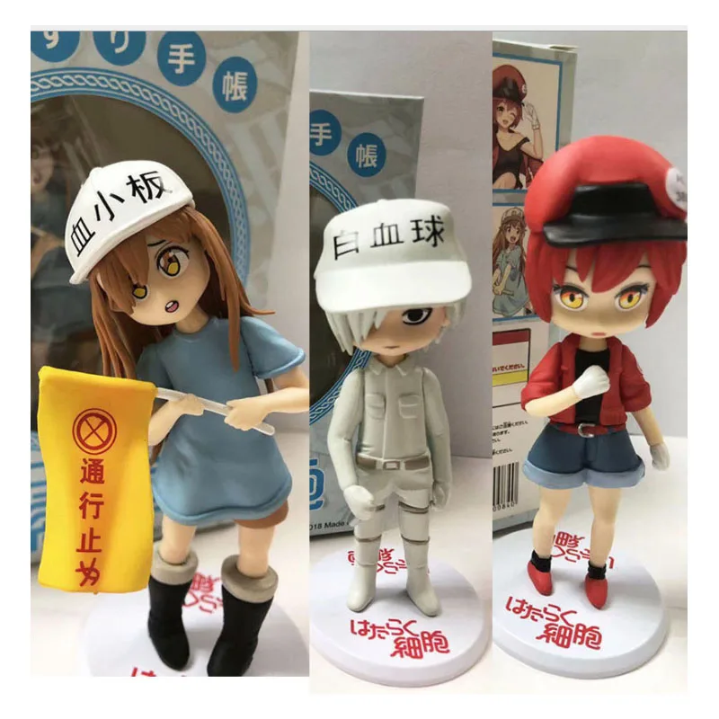 Anime Hakkekkyuu Seqkeqkyuu Platelet White Blood Cell Doll Cell At Work Action Figure Toy Collectible Model Ornament Xmas Gift
Anime Hakkekkyuu Seqkeqkyuu Platelet White Blood Cell Doll Cell At Work Action Figure Toy Collectible Model Ornament Xmas Gift